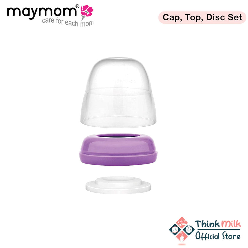 Maymom Bottle Top Sealing Disk Dome Cap For Lansinoh and Pigeon Bottles (1pc)
